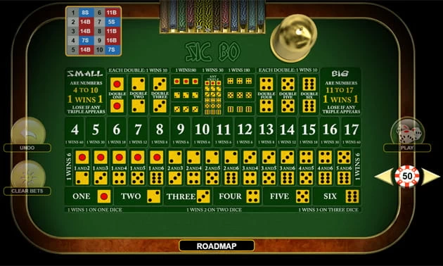 Sic Bo Table